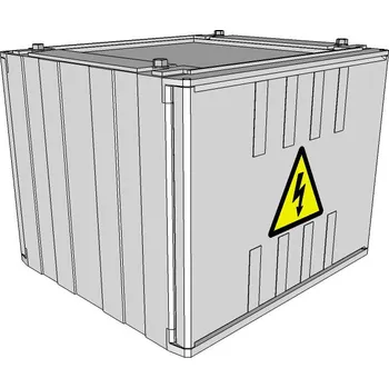 Rozvaděč Elektroměrový rozvaděč ELPLAST-KPZ PR 1.2.2 vestavná IP43 (3D)