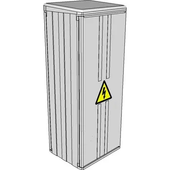 Rozvaděč Elektroměrový rozvaděč ELPLAST-KPZ PR 4.1.1 na stěnu IP54 (3D)