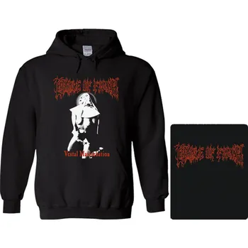 Pánská mikina import Německo mikina s kapucí Cradle Of Filth - Vestal Masturbation černá