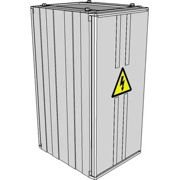 Rozvaděč Elektroměrový rozvaděč ELPLAST-KPZ PR 3.2.1 vestavná IP43 (3D)