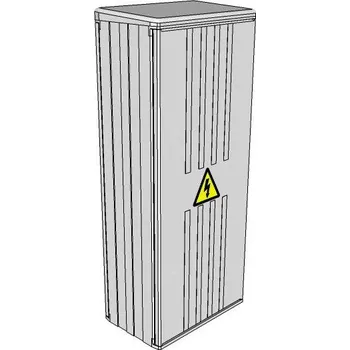 Rozvaděč Elektroměrový rozvaděč ELPLAST-KPZ PR 5.1.2 na stěnu IP54 (3D)