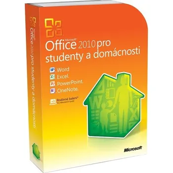 Microsoft Office 2010 pro studenty a domácnost CZ