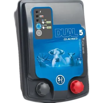 Ohradník Kombinovaný zdroj pro elektrický ohradník DUAL 5 (Kombinovaný zdroj pro elektrický ohradník pro (skot, ovce, kozy, koně, psy a divokou zvěř))