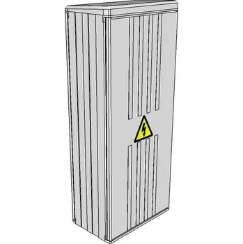 Rozvaděč Elektroměrový rozvaděč ELPLAST-KPZ PR 5.1.2 na sokl IP54 (3D)