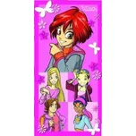 VER Froté osuška Witch růžová