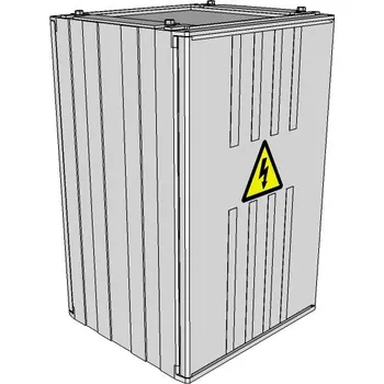 Rozvaděč Elektroměrový rozvaděč ELPLAST-KPZ PR 3.2.2 vestavná IP43 (3D)