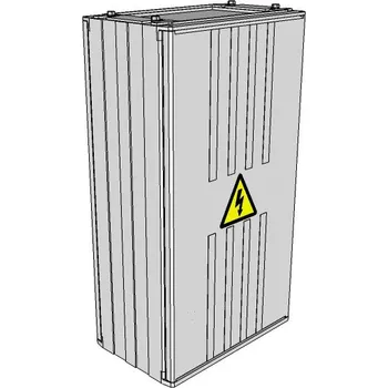 Elektroměrový rozvaděč ELPLAST-KPZ PR 4.1.2 vestavná IP43 (3D)