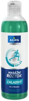 Masážní přípravek ALPA SportStart masážní roztok chladivý 250 ml
