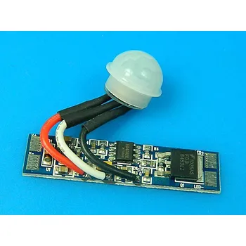 Zabezpečovací technika spínač s PIR čidlem pro LED osvětlení do Al profilů AP01