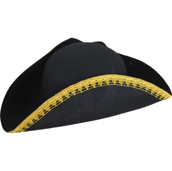 Karnevalový doplněk Rappa Klobouk pirátský dospělý