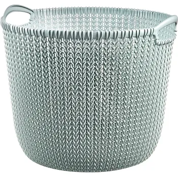 Koš na prádlo Curver Knit L 03673-X60 30 l světle modrý