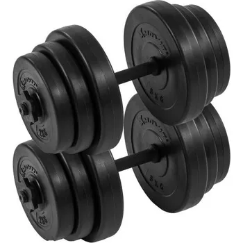 MOVIT 2 Jednoruční činky s kotouči, 2x 20 kg