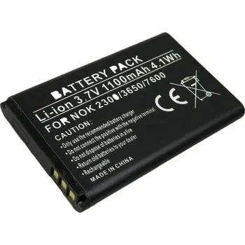 Článková baterie Akumulátor 3,6V / 1100mAh Li-Ion BL-5C, BL5C náhradní