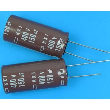 Kondenzátor 150uF/400V - 105°C Nippon KXJ kondenzátor elektrolytický low ESR, long life, high ripple current