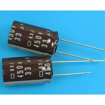 Kondenzátor 33uF/450V - 105°C Nippon KXJ kondenzátor elektrolytický low ESR, long life, high ripple current