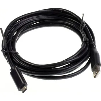 Datový kabel Kabel USB C 3.1 (M) propojovací USB A 2.0 (M) délka 3m černý