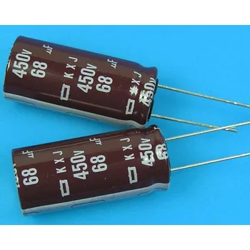 Kondenzátor 68uF/450V - 105°C Nippon KXJ kondenzátor elektrolytický low ESR, long life, high ripple current