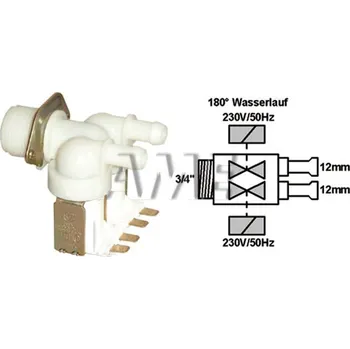 Ventil Ventil napouštěcí univerzální dvojcestný (180 st.) přímý