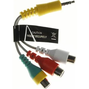 Audio kabel Kompozitní AV kabel 3.5 jack 4 pinový - 3x CINCH pro LED TV SAMSUNG BN39-02189A