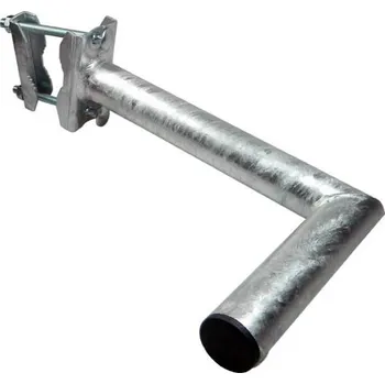 Příjem digitálního pozemního vysílání SAT držák satelitní paraboly / konzole na stožár - délka od zdi 30cm