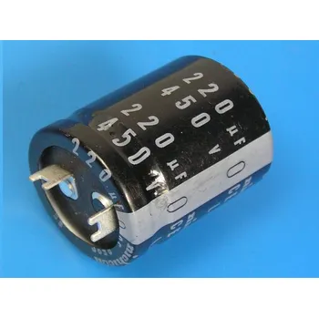 Kondenzátor 220uF/450V - 85°C Nichicon LK kondenzátor elektrolytický