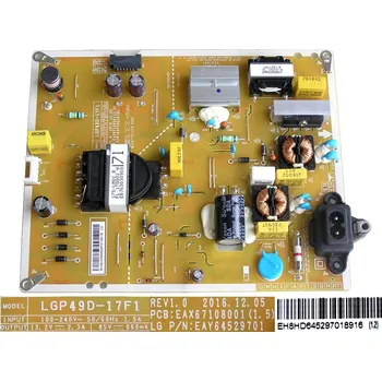 Televizor LCD modul zdroj EAY64529701 / Power supply assembly LGP49D-17F1 / EAY64529701