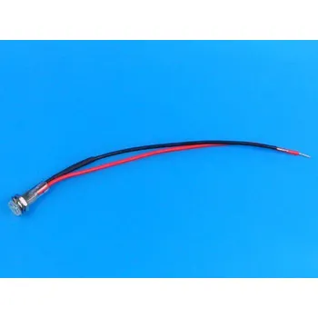 Kontrolka LED plochá - zelená 12V