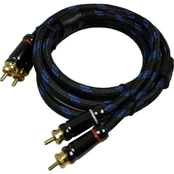 Audio kabel Kabel 2xCINCH / 2xCINCH pro HiFi délka 1,5m HQ PREMIUM