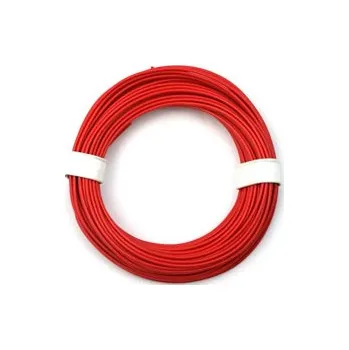 RC vybavení Kabel silikon 10.0mm2 1m (červený)