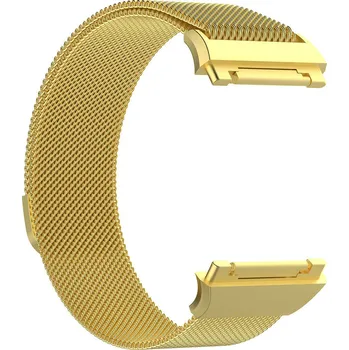 Ostatní příslušenství k chytrým hodinkám eses Milánský tah pro Fitbit Ionic - Velikost L, zlatý