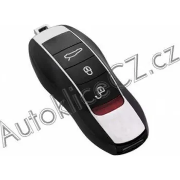 Autoklíč Obal dálky Porsche 3 tlačítka + 1 panic