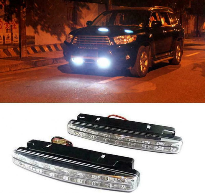 2x LED osvětlení pro auto - denní svícení