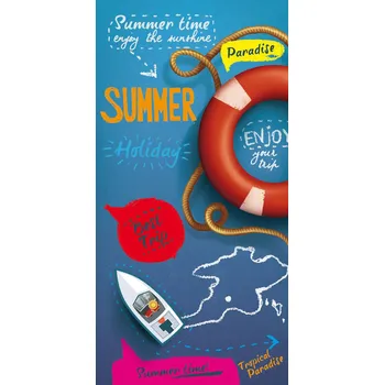 Detexpol Froté osuška 70 x 140 cm, dovolená v ráji