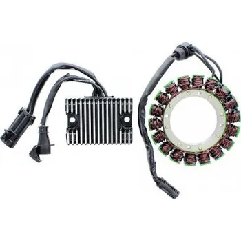 Elektroinstalace pro motocykl Harley Davidson XL 883 L Sportster Low 2005-2006 stator + regulátor (USA Electrosport KIT ESK225, stator alternátoru ESG991 + regulátor dobíjení ESR857)