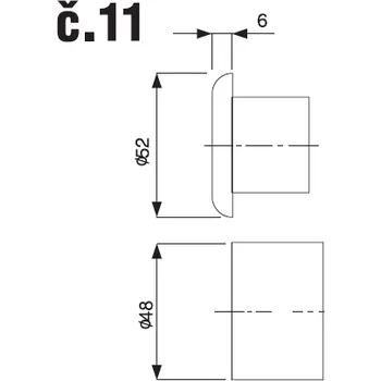 Lemovačka Souprava rolen č. 11 pro XB 50/180