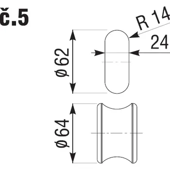Souprava šperků Souprava rolen č. 5 pro XB 56/XBC 56
