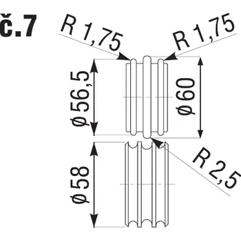 Souprava šperků Souprava rolen č. 7 pro XB 56/XBC 56