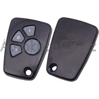 Autoklíč Obal dálkového ovládání Chevrolet 4 tlačítka