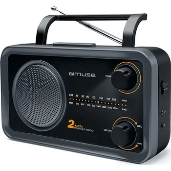 Radiopřijímač Muse M-06DS černé
