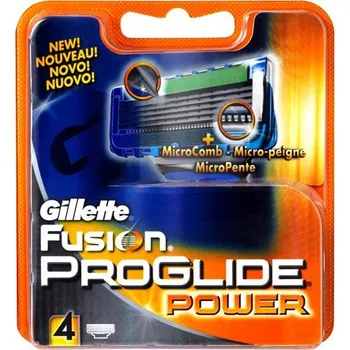Gillette Fusion Proglide Power náhradní břit 4 ks