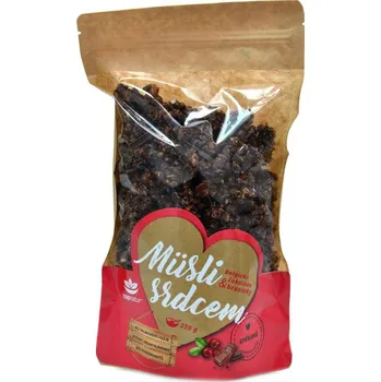 Topnatur Musli srdcem belgická čokoláda/brusinky 350 g