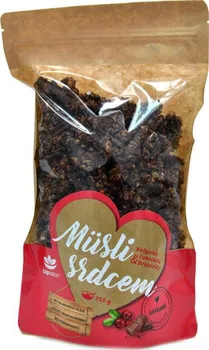 Topnatur Musli srdcem belgická čokoláda/brusinky 350 g