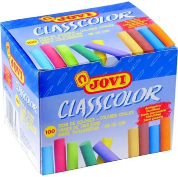 Křída školní Jovi, mix barev, 100 ks