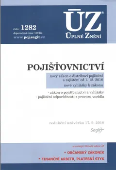 ÚZ 1282: Pojišťovnictví, pojištění odpovědnosti z provozu vozidla - Sagit (2018, brožovaná)