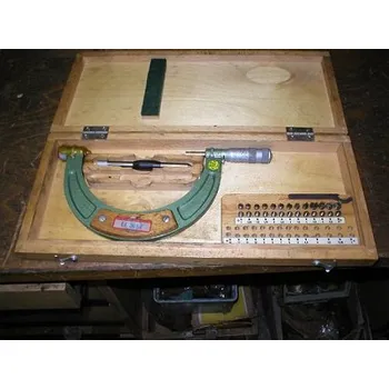 Posuvné měřítko Mikrometr na závity, 150-175 mm, se sadou měřících dotyků