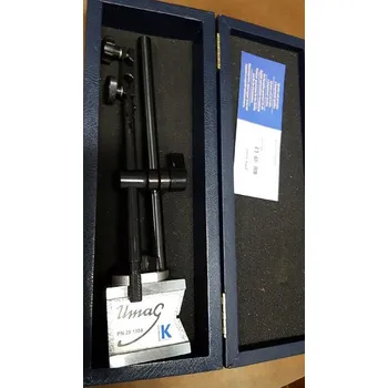 Magnetický stojánek upínací - 160 mm, UMAG, Kmitex, ČSN 251858.1 (Délka ramene 160 mm)