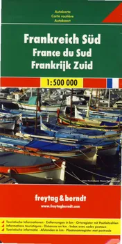 Automapa Francie jih 1:500 000 - Freytag & Berndt