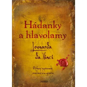 Hádanky a hlavolamy Leonarda da Vinci - Galland Richard Wolfrik (2019, pevná)