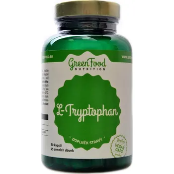 Aminokyselina Green Food nutrition L-Tryptophan 90 cps.
