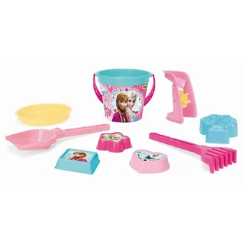 Hračka na písek Wader Toys Set na písek 9 ks Ledové království